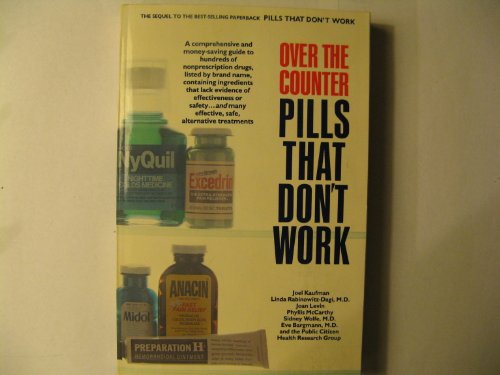 Beispielbild fr Over The Counter Pills That Don't Work zum Verkauf von Gulf Coast Books