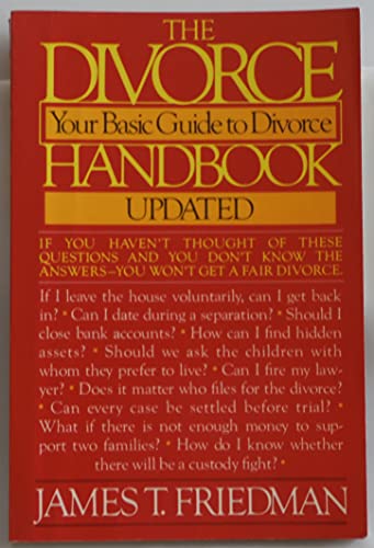 Divorce Handbook (9780394723273) by Friedman, James T.