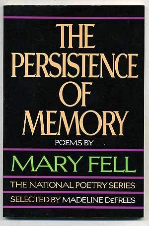 Stock image for The Persistence of Memory Poems for sale by Harry Alter