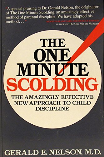 Stock image for The One-Minute Scolding for sale by Better World Books