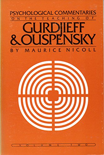 Beispielbild fr Psychological Commentaries on the Teaching of Gurdjieff Ouspensky, Vol. 2 zum Verkauf von GoldBooks