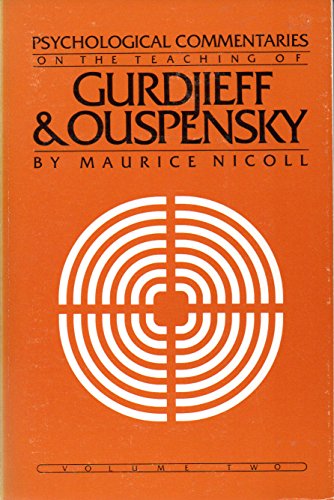 9780394723938: Psychological Commentaries on the Teaching of Gurdjieff and Ouspensky: v. 2
