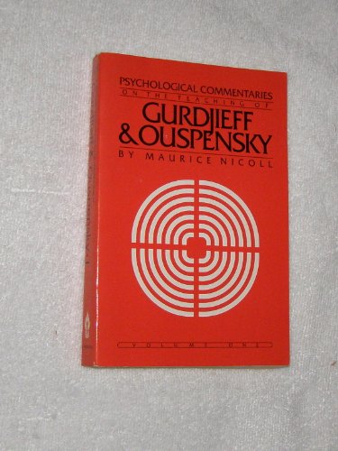 Beispielbild fr Psychological Commentaries on the Teaching of Gurdjieff & Ouspensky (Vol. 1) zum Verkauf von Used Esoteric Books