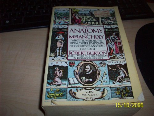 Imagen de archivo de V422 ANATOMY MELANCHOLY a la venta por Bulk Book Warehouse