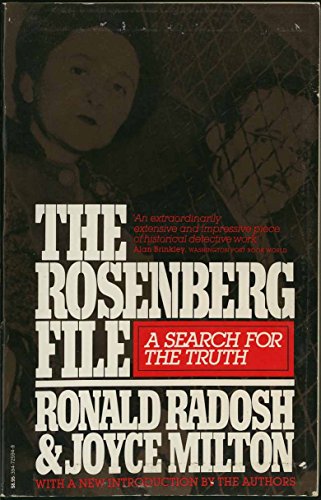 Stock image for The Rosenberg File: A Search for the Truth for sale by Open Books