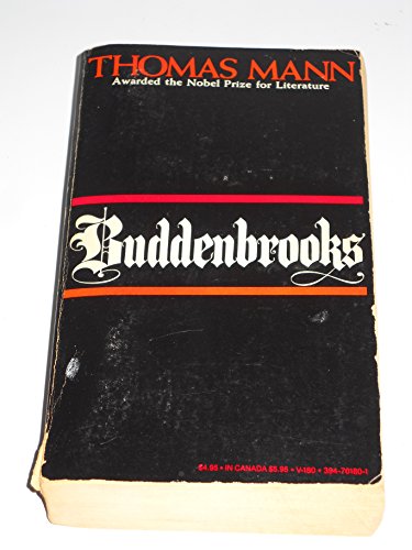 Buddenbrooks (9780394726373) by Mann, Thomas