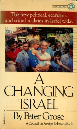 Beispielbild fr A Changing Israel zum Verkauf von JR Books