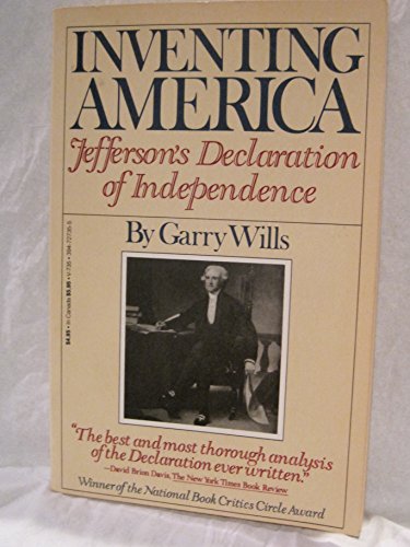 9780394727356: Inventing America: Jefferson's Declaration of Independence