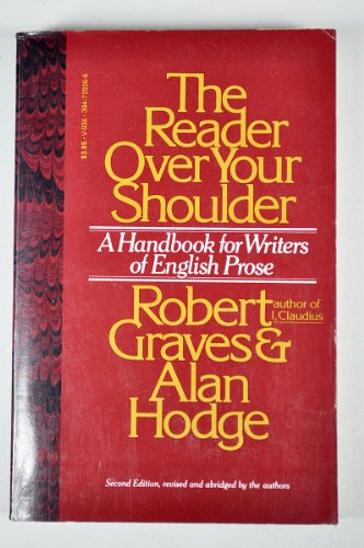 Stock image for The Reader Over Your Shoulder: A Handbook for Writers of English Prose for sale by Gulf Coast Books