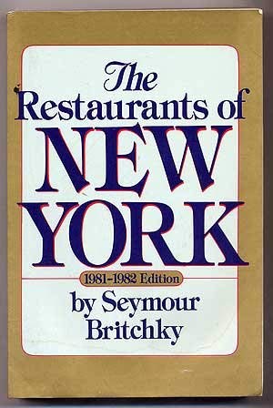 9780394737584: The restaurants of New York