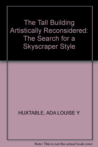 9780394741543: TALL BUILDING ARTISTICALLY REC