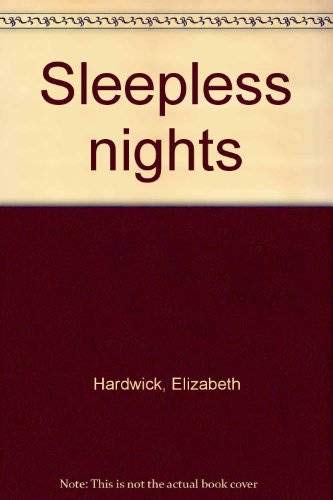 Beispielbild fr Sleepless nights zum Verkauf von Montclair Book Center