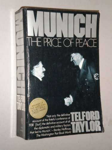 Beispielbild fr Munich : The Price of Peace zum Verkauf von Better World Books