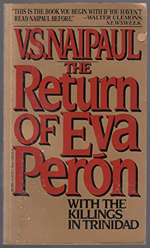 Beispielbild fr The Return of Eva Pern with the Killings in Trinidad zum Verkauf von Better World Books