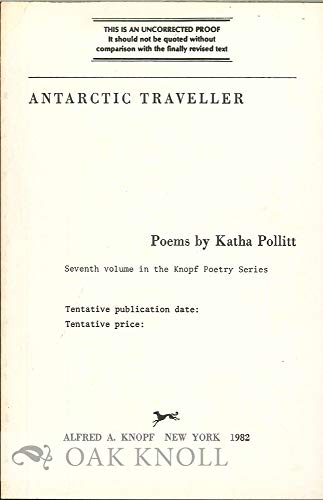 Imagen de archivo de Antarctic Traveller a la venta por ThriftBooks-Atlanta