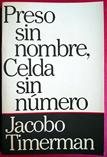 Stock image for Preso sin nombre Celda sin nmero for sale by LibroUsado  |  Tik Books SO