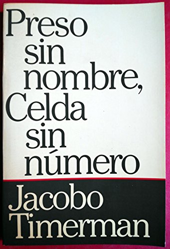 9780394749037: Preso sin nombre, celda sin número (Spanish Edition)