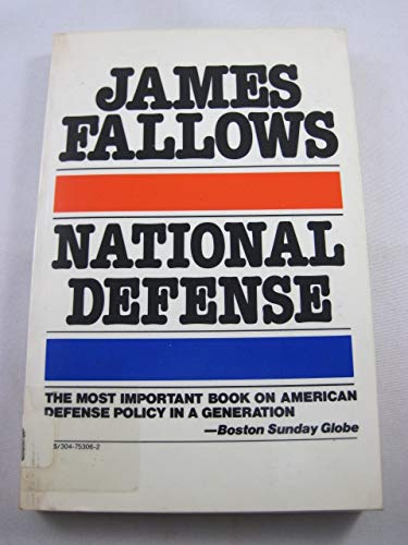 Beispielbild fr National Defense zum Verkauf von Wonder Book