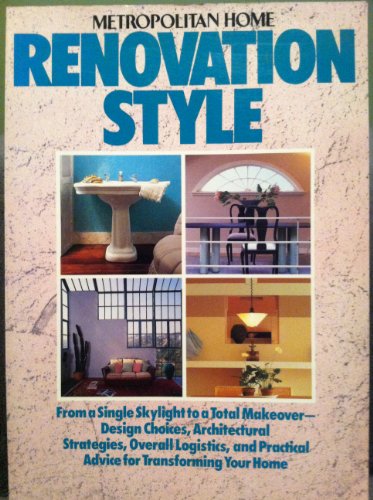 Beispielbild fr Metropolitan Home Renovation Style zum Verkauf von Better World Books