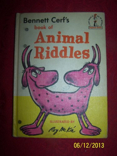 Beispielbild fr Bennett Cerf's Book of Animal Riddles (I Can Read It All by Myself Beginner Books) zum Verkauf von Reliant Bookstore