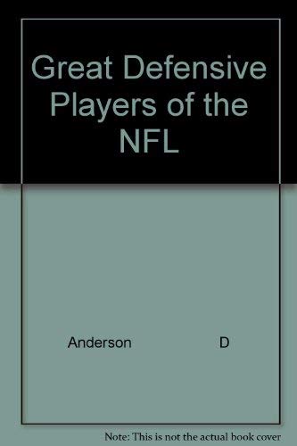 Beispielbild fr Great Defensive Players of the NFL zum Verkauf von Wonder Book