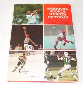 Stock image for American Sports Heros of Today (Landmark Giant, 22) for sale by Anderson Book