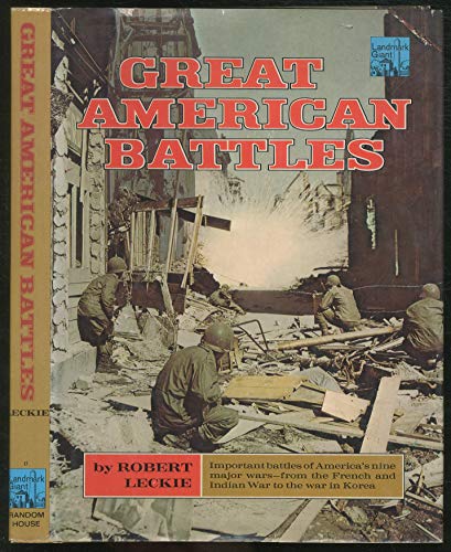 Beispielbild fr Great American Battles zum Verkauf von Irish Booksellers