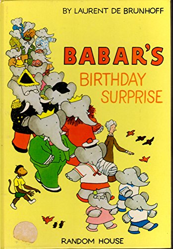 Beispielbild fr Babar's Birthday Surprise zum Verkauf von Wonder Book