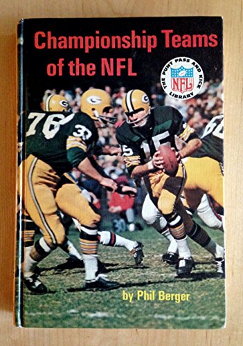 Imagen de archivo de Championship Teams of the N. F. L a la venta por Better World Books: West