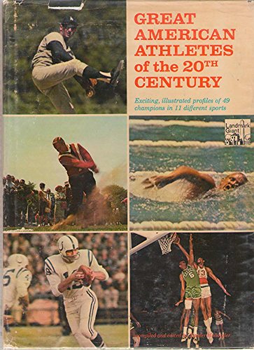 Imagen de archivo de Great American athletes of the 20th century (Landmark giant, 11) a la venta por Jenson Books Inc