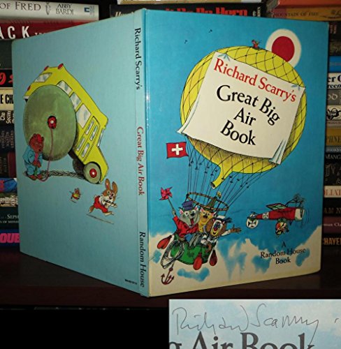Imagen de archivo de Richard Scarry's Great Big Air Book a la venta por Better World Books