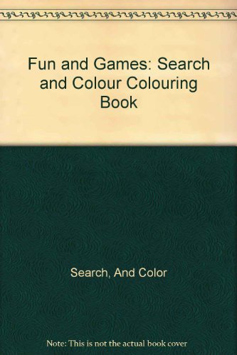 9780394824451: Fun and Games/Search and Color