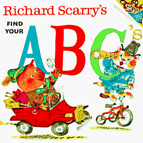 Imagen de archivo de Richard Scarry's Find Your ABC'S (Pictureback(R)) a la venta por Gulf Coast Books