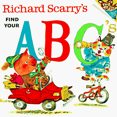 Stock image for Richard Scarry's Find Your ABC'S (Pictureback(R)) for sale by Gulf Coast Books