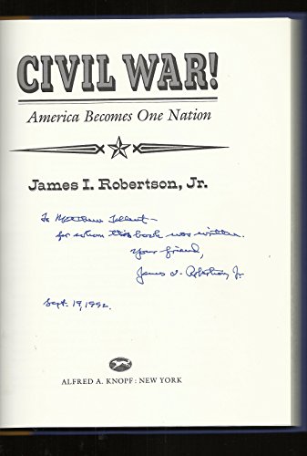 Stock image for Civil War! America Becomes One Nation for sale by Gulf Coast Books