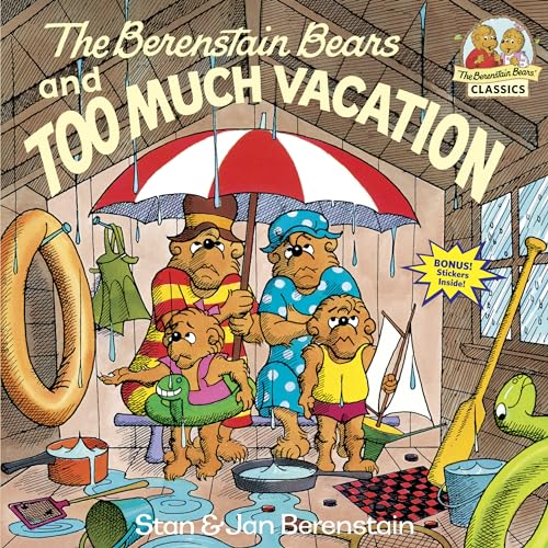 Imagen de archivo de The Berenstien Bears and Too Much Vacation a la venta por M & M Books