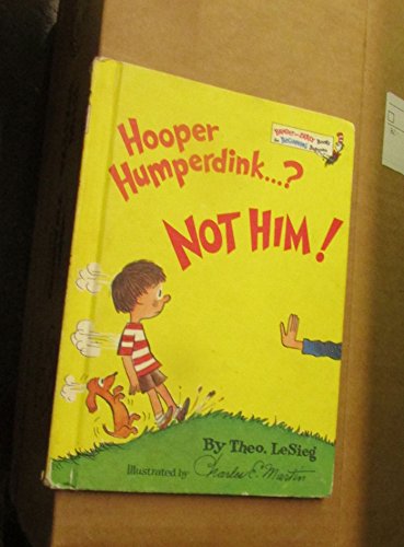 Imagen de archivo de Hooper Humperdink? Not Him! a la venta por Jenson Books Inc