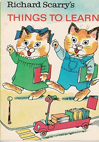 Beispielbild fr Richard Scarry's Things to learn (Richard Scarry's Best little books ever) zum Verkauf von Wonder Book