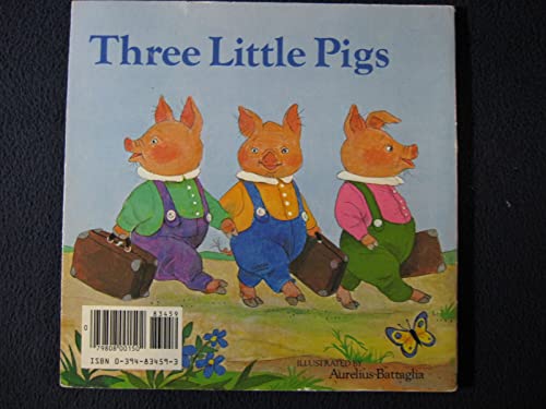 Beispielbild fr Three Little Pigs (Random House Pictureback) zum Verkauf von Wonder Book