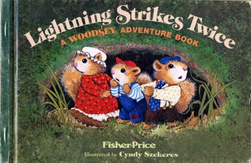 Beispielbild fr Lightning Strikes Twice (A Woodsey Adventure Book) zum Verkauf von Hawking Books
