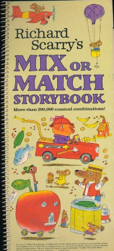 Richard Scarry's Mix Or Match Storybook