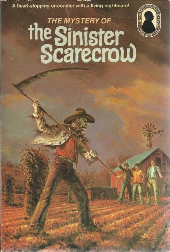 Beispielbild fr The Mystery of the Sinister Scarecrow (Alfred Hitchcock mystery series) zum Verkauf von HPB-Emerald