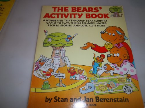 The Bears Activity Bk (9780394842134) by Berenstain, Stan