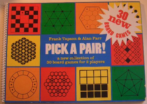 9780394845128: PICK A PAIR! a new collection of 30 board games for 2 players