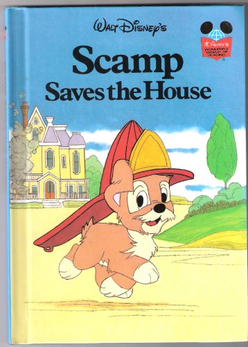 9780394848174: Walt Disney Productions presents Scamp saves the house (Disney's wonderful world of reading)