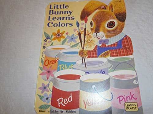 Beispielbild fr Little Bunny Learns Colors (Happy House Books) zum Verkauf von Wonder Book