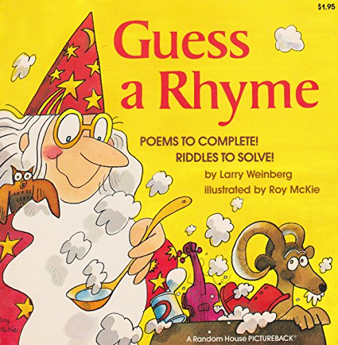 Beispielbild fr GUESS A RHYME (Pictureback) zum Verkauf von SecondSale