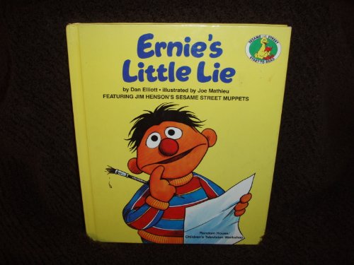 Stock image for Ernie's Little Lie (Sesame Street Start-to-Read Books) for sale by Wonder Book