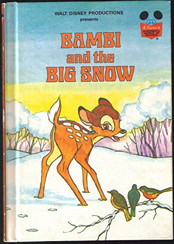 9780394858296: Bambi and the Big Snow (Disney's Wonderful World of Reading)