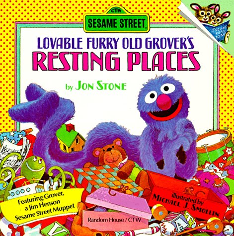 Imagen de archivo de Lovable Furry Old Grover's Resting Places a la venta por Jenson Books Inc